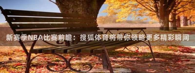 新赛季NBA比赛前瞻：搜狐体育将带你领略更多精彩瞬间