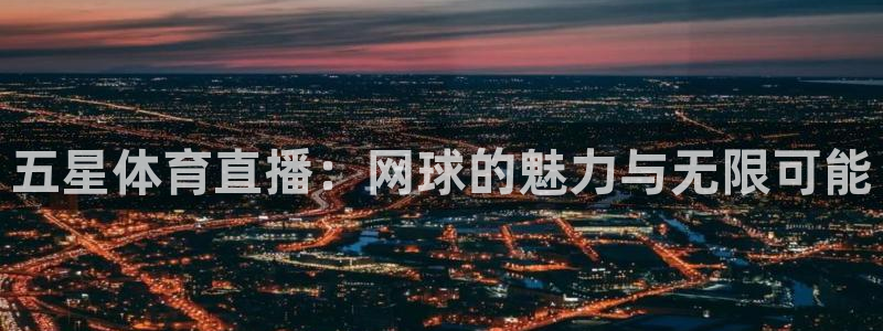 五星体育直播：网球的魅力与无限可能