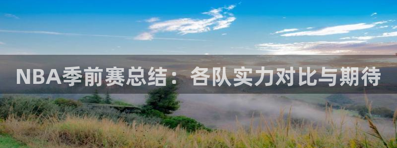 NBA季前赛总结：各队实力对比与期待